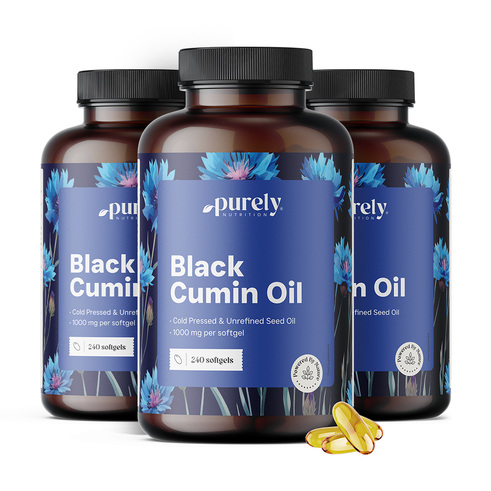 3x Ulje crnog kima 1000 mg, ukupno 720 mekih kapsula
