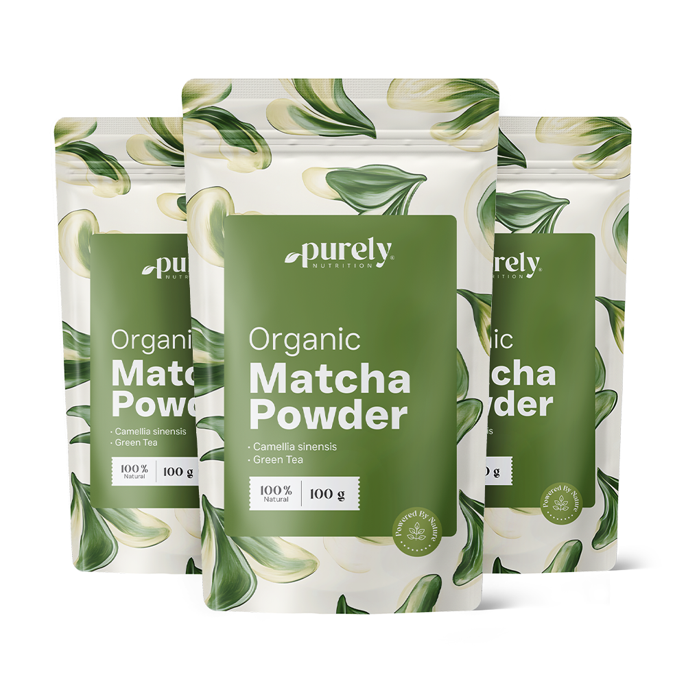 3x BIO Matcha u prahu, ukupno 300 g