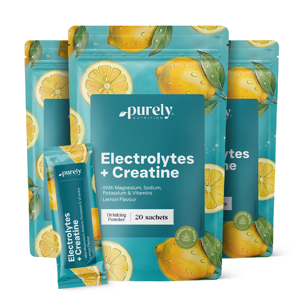 3x Elektroliti s kreatinom – limun, ukupno 60 vrećica